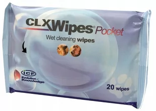 GEULINCX CLOREXYDERM WIPES CHUSTECZKI 20 sztuk bakteriobójcze grzybobójcze - Suplementy i witaminy dla kotów - miniaturka - grafika 1