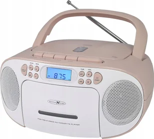 Radioodtwarzacz Reflexion Reflexion RCR2260 Boombox weiß/pink - Radioodtwarzacze - miniaturka - grafika 1