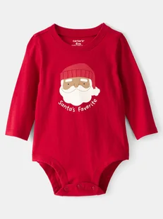 carter's Body w kolorze czerwonym - Body dla niemowląt - miniaturka - grafika 1