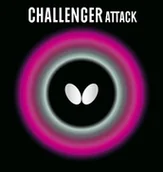 Tenis stołowy - Pokrycie Butterfly  Challenger Attack  Czarny, 1,7 mm - miniaturka - grafika 1