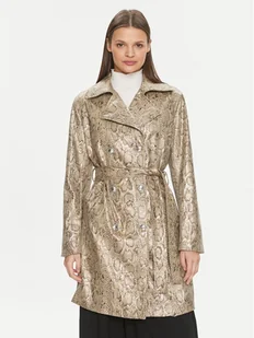 Guess Trencz Mila W4RL31 WFZU0 Brązowy Regular Fit - Płaszcze damskie - miniaturka - grafika 1