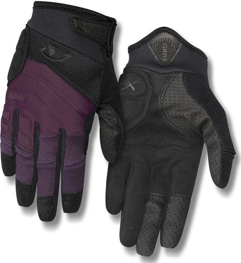 Giro Rękawiczki damskie Xena długi palec dusty purple black r. S