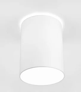 Nowodvorski Plafon LAMPA sufitowa CAMERON 9685 okrągła OPRAWA abażurowa biała - Lampy sufitowe - miniaturka - grafika 1