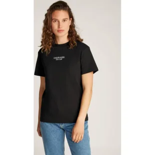 Calvin Klein T-shirt NEWYORK | Regular Fit - Koszulki i topy damskie - miniaturka - grafika 1