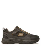Buty trekkingowe męskie - Skechers Trekkingi Oak Canyon - Rydell 237386 Brązowy - miniaturka - grafika 1