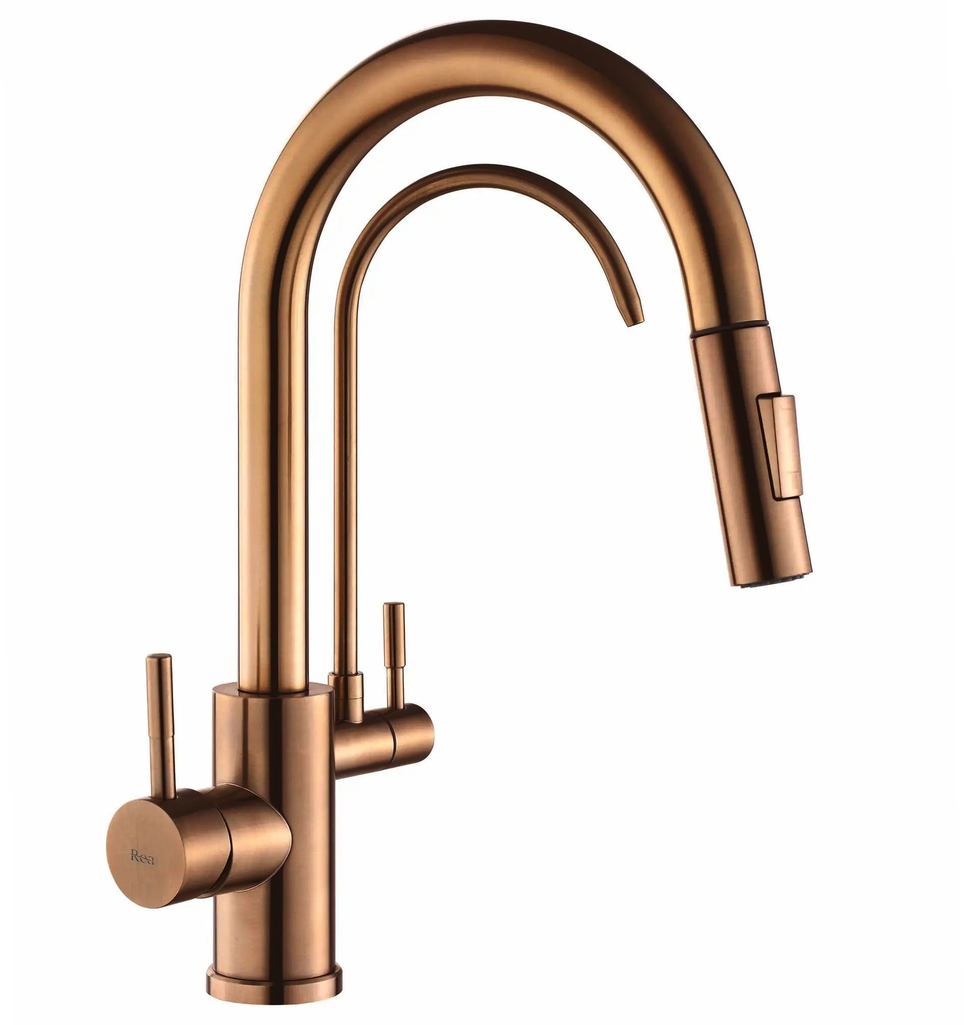 Bateria kuchenna Rea Eco Fresh Miedź Szczotkowana