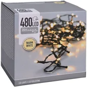 Oświetlenie świąteczne - Home Styling Collection Lampki choinkowe 480 LED zewnętrzne 36 m ciepłe światło kolor żółty AX8401060 - miniaturka - grafika 1