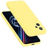 Etui i futerały do telefonów - Pokrowiec Do Realme 9 5G / 9 PRO / V25 / Q5 / OnePlus Nord CE 2 LITE 5G Etui w LIQUID ŻÓŁTY TPU Silikon Case Cover Obudowa Ochronny Cadorabo - miniaturka - grafika 1