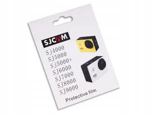FOLIA ochronna SJCAM SJ7000, SJ5000, SJ6000, EKEN - Akcesoria do kamer sportowych - miniaturka - grafika 1