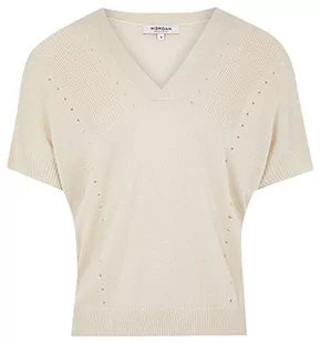 Morgan damski sweter Machi Beige TXL, Typ beżowy, XL - Swetry damskie - miniaturka - grafika 1