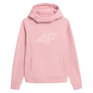 Bluza 4F H4Z22PLD35265S - różowa - Bluzy sportowe damskie - miniaturka - grafika 1