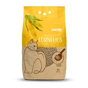 Żwirek kukurydziany Cornelius Natural 7 l Comfy - Żwirek dla kotów - miniaturka - grafika 1