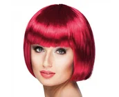 Dodatki do strojów karnawałowych - Boland Peruka Cabaret Page głowa BOP Charleston Bob Page cięcia wszystkie kolory są., jeden rozmiar, rubinowy czerwony - miniaturka - grafika 1