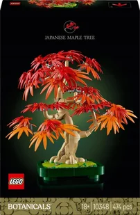 LEGO BOTANICALS - Drzewko japoński klon palmowy czerwony bonsai tree ZESTAW LEGO PREZENT DLA CHŁOPCA DZIEWCZYNKI NIEJ - Klocki - miniaturka - grafika 1