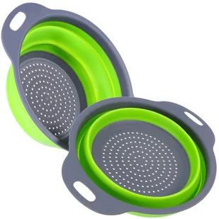 Durszlak Składany Silikonowy Cedzak Ociekacz 93 - Sitka Durszlak Składany Silikonowy Cedzak Ociekacz 93 - Sitka - miniaturka - grafika 1