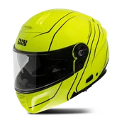 Kaski motocyklowe - Kask Szczękowy iXS 460 FG 2.0 ŻółtyXS - miniaturka - grafika 1