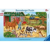 Puzzle - Ravensburger Puzzle Happy Farm Life 15 060351 - miniaturka - grafika 1