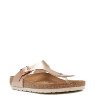 Buty dla dziewczynek - Birkenstock Japonki Gizeh | z dodatkiem skóry - miniaturka - grafika 1