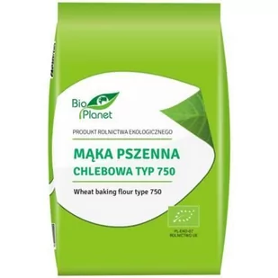 Bio Planet SERIA MĄKI I SKROBIE MĄKA PSZENNA CHLEBOWA TYP 750 1 kg - BIO PLANE - Chleb - miniaturka - grafika 1
