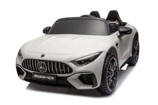Auto Na Akumulator Mercedes AMG SL63 Biały - Pojazdy elektryczne dla dzieci - miniaturka - grafika 6
