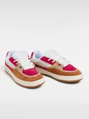 Trampki damskie - Vans Skórzane sneakersy "Speed LS" w kolorze różowo-jasnobrązowo-białym - miniaturka - grafika 1