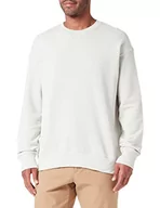 Bluzy męskie - United Colors of Benetton Męska bluza z kapturem G/C M/L 3j74u1009, jasnobeżowy, 17t, L, Jasnobeżowy 17t, L - miniaturka - grafika 1