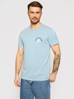 Koszulki męskie - Quiksilver T-Shirt Dream Sessions EQYZT06364 Niebieski Regular Fit - grafika 1