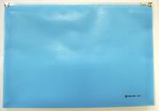 Szkolne artykuły papiernicze - Koperta z suwakiem A4 przestrzenna c4611 niebieska Panta-Plast - miniaturka - grafika 1