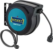 Akcesoria do elektronarzędzi - Hazet ! Hazet electric cable reel 9040 D-2.5 cable drum black 20 + 1.5 meters - miniaturka - grafika 1