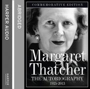 Audiobooki obcojęzyczne - Margaret Thatcher: The Autobiography - miniaturka - grafika 1