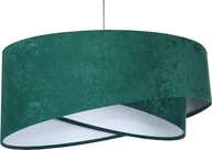 Lampy sufitowe - Lampa wisząca Lumes Zielono-biała asymetryczna lampa wisząca - EX972-Rublo - miniaturka - grafika 1