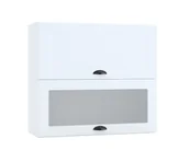 Szafki kuchenne - Biała szafka kuchenna z podwójnym frontem F5-A27 - miniaturka - grafika 1