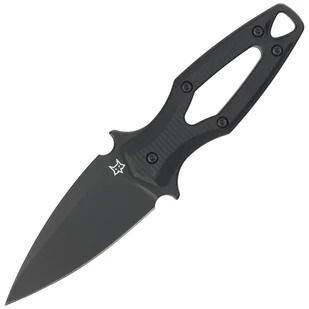 Nóż FOX Aka Black G10, Black Top Shield Elmax by Denis Simonutti (FX-553 B) - Noże - miniaturka - grafika 1