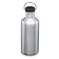 Shakery i bidony sportowe - Klean Kanteen Klean Kanteen Classic Bottle 1182ml with Loop Cap, srebrny 2022 Bidony 1009196 - miniaturka - grafika 1