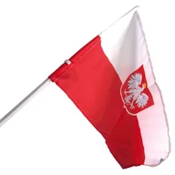 Flagi i akcesoria - Polska flaga 40 x 30 cm - miniaturka - grafika 1
