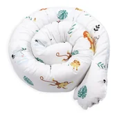 Kołdry i poduszki dla dzieci - Poduszka do spania na boku, wąż do łóżeczka bawełna 200 cm - miniaturka - grafika 1