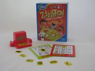 Thinkfun, gra interaktywna Zingo! Bingo w stylu Zing - Gry planszowe - miniaturka - grafika 1