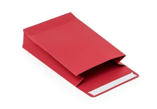 Koperty kartonowe 80x120x30mm. czerwone 220g, 10szt - Koperty - miniaturka - grafika 1