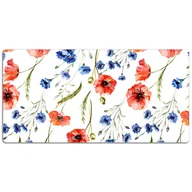 Podkładki na biurko - Mata ochronna na biurko Kwitnące maki 120x60 cm - miniaturka - grafika 1