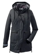 Kurtki i kamizelki sportowe damskie - Killtec Parka funkcyjna w kolorze czarnym - miniaturka - grafika 1