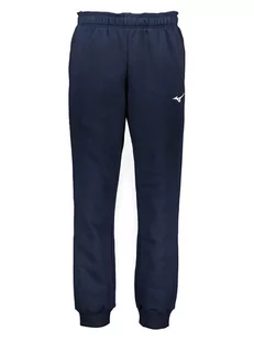 Mizuno Spodnie dresowe w kolorze granatowym - Spodnie sportowe męskie - miniaturka - grafika 1