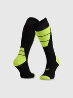 Skarpetki sportowe męskie - 4F Skarpety narciarskie męskie - czarne 39-42 - miniaturka - grafika 1