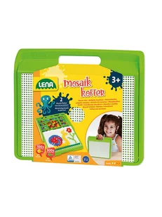 LENA Zestaw do tworzenia mozaiki - 3+ - Zabawki kreatywne - miniaturka - grafika 1