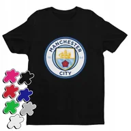 Koszulki męskie - Koszulka T-Shirt Dziecięca Z Nadrukiem Manchester City Nożna -M 134-146 - miniaturka - grafika 1