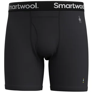 Męskie bokserki Smartwool M Merino Boxer Brief Boxed Rozmiar: XL / Kolor: czarny - Majtki męskie - miniaturka - grafika 1