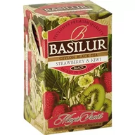 Herbata - BASILUR BASILUR Herbata Magic Fruits truskawka i kiwi 20 x 2g w saszetkach WIKR-981410 - miniaturka - grafika 1