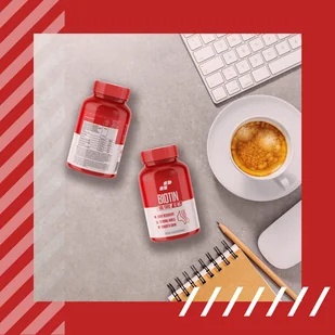 MP SPORT Biotin 10mg - 100tabs - Biotyna - Witaminy i minerały dla sportowców - miniaturka - grafika 9