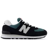 Buty sportowe męskie - Buty New Balance U574MGH - czarne - miniaturka - grafika 1