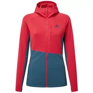 Kurtki i kamizelki sportowe damskie - Kurtka damska Mountain Equipment Durian Hooded Wmns Jacket Rozmiar: L / Kolor: czerwony/niebieski - miniaturka - grafika 1