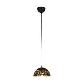 Lampy sufitowe - Milagro Lampa wisząca LISA BLACK 1xE27 18cm ML6135 - miniaturka - grafika 1